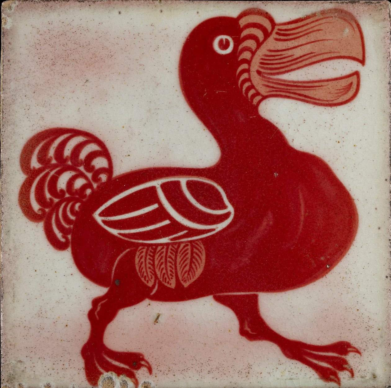 Dlaždice s dodo, 1882-1888 od William Frend De Morgan