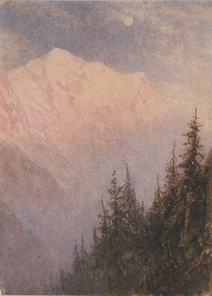 Mont Blanc od William Gersham Collingwood