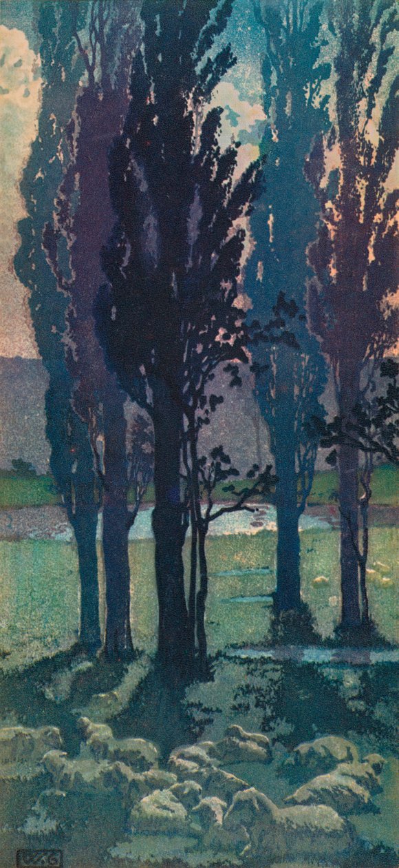 Měsíc září, c1901, 1928 od William Giles