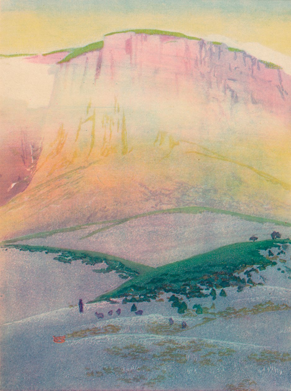 The Last Gleam, Korsika, c1920, 1928 od William Giles