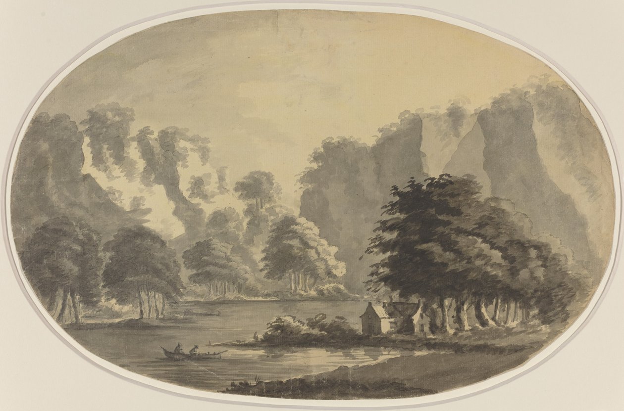 Pohled na Ullswater od William Gilpin