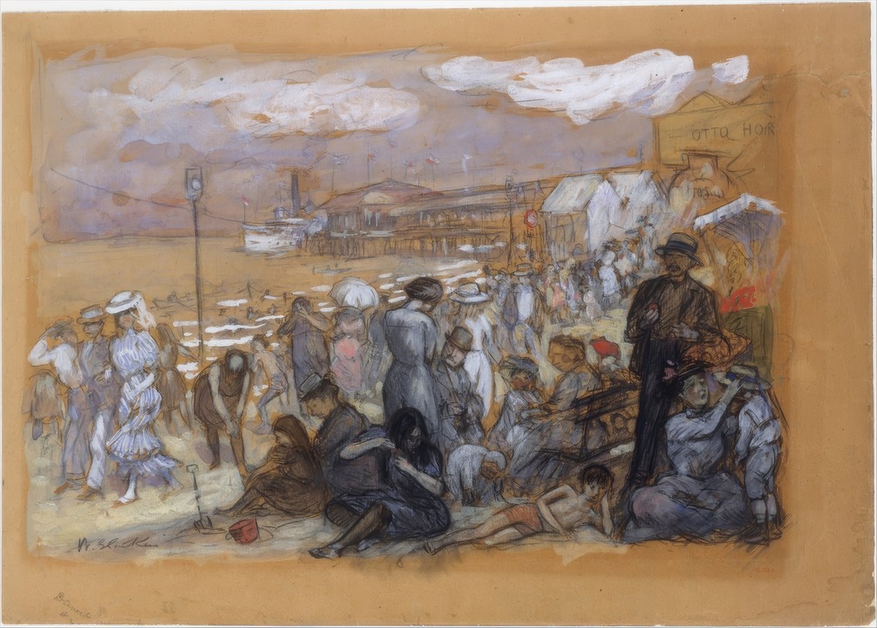 Odpoledne na Coney Islandu od William Glackens