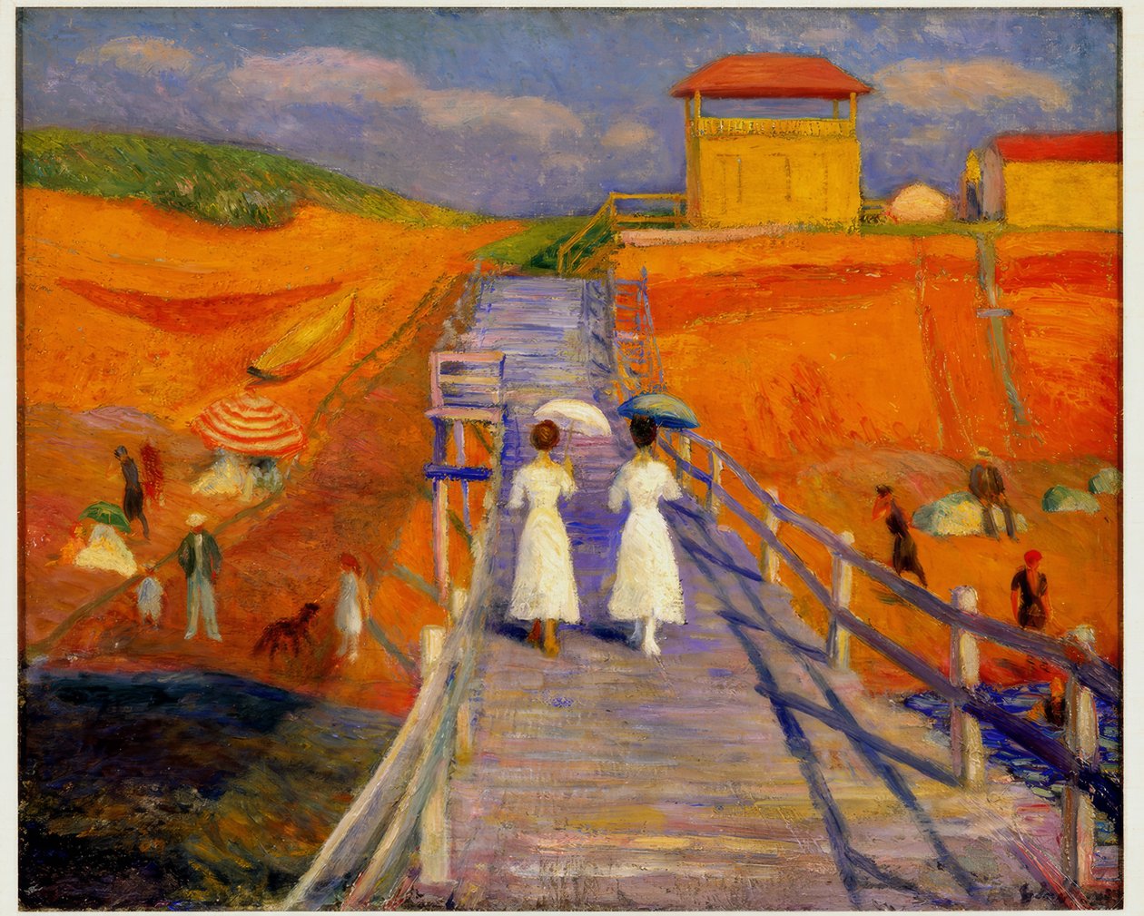 Molo Cape Cod od William Glackens