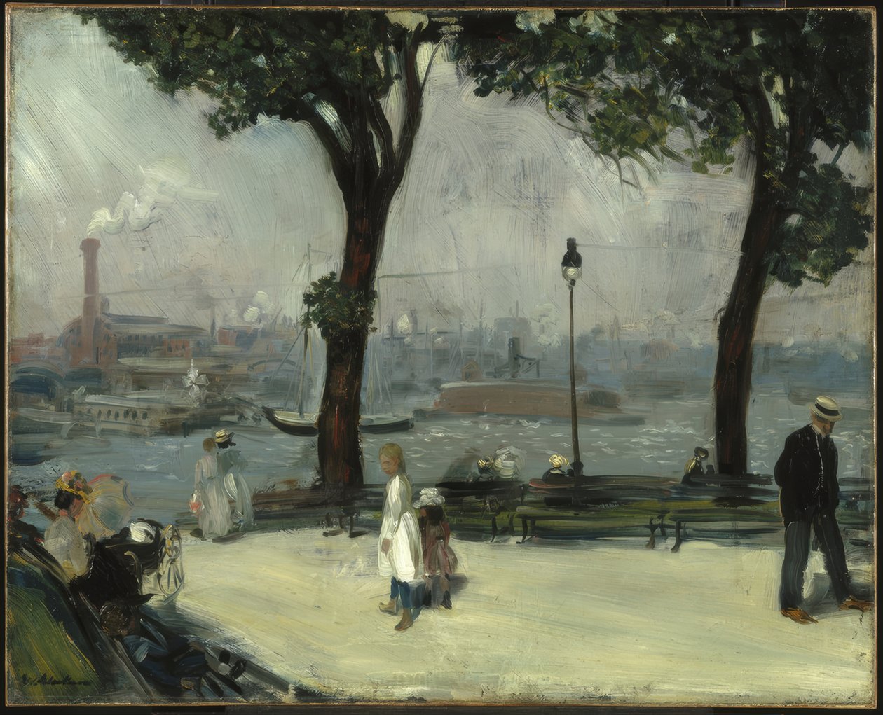 East River Park od William Glackens