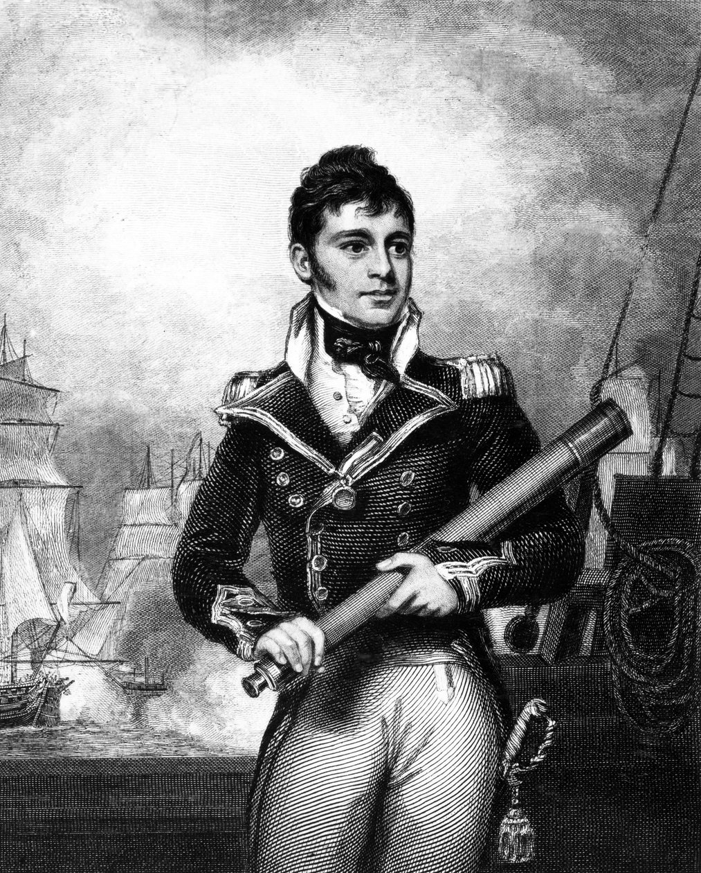 Sir William Hoste, kolem roku 1833 od William Greatbach