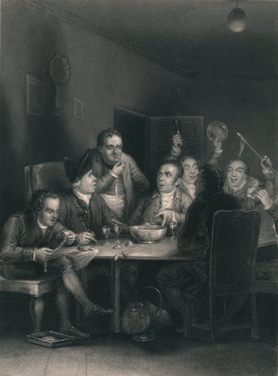 The Clubbists, 1860 od William Greatbach