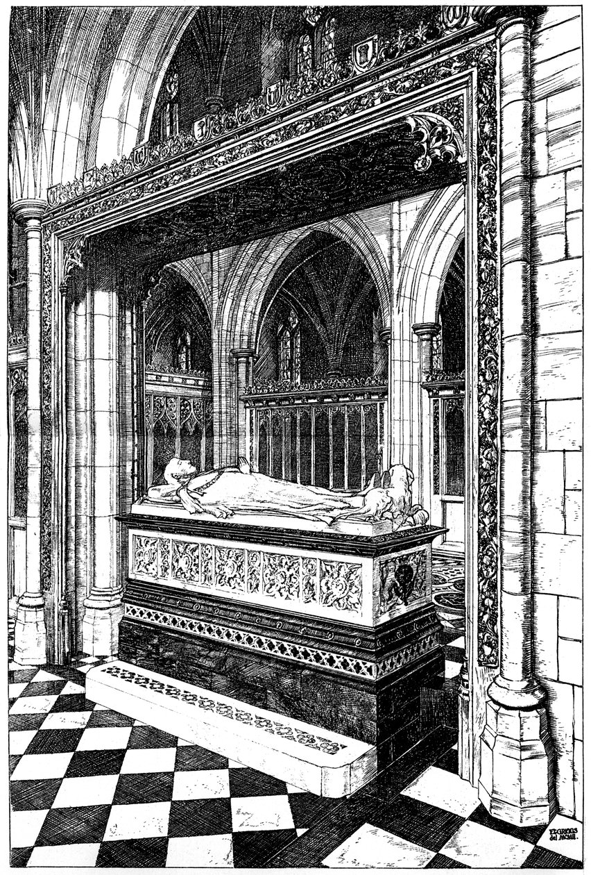 Památník zesnulého vévody z Westminsteru, Eccleston Church, Eccleston, Cheshire, 1902-1903. od William Griggs