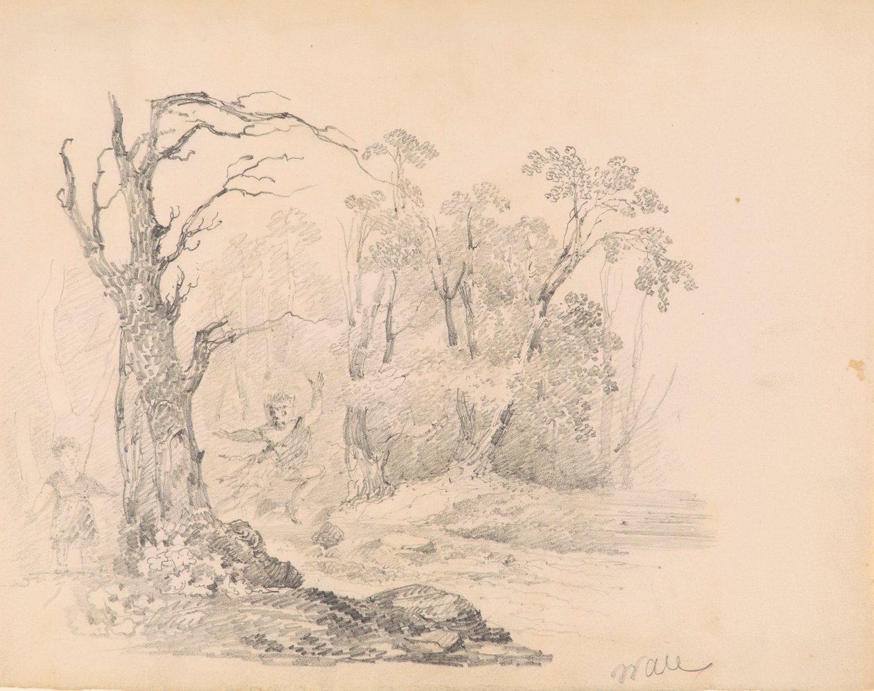 Scéna od Scotta od William Guy Wall