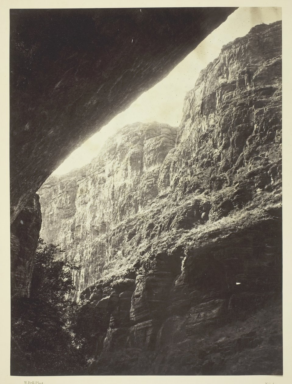 Kaňon Kanab Wash, Colorado River, Pohled na jih, 1872. od William H. Bell