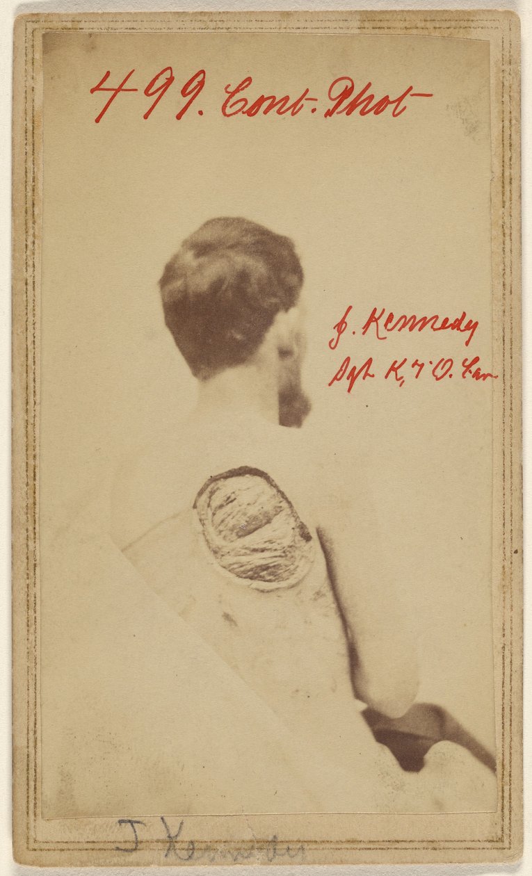 [John Kennedy Sgt. Co. K. 7th Ohio Calvry] od William H. Bell