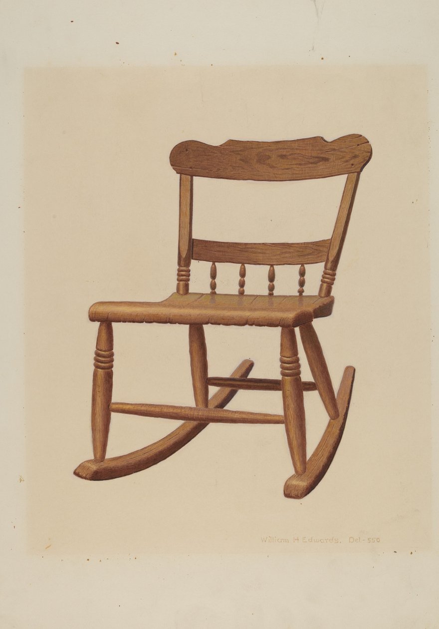 Dětské houpací křeslo, c. 1939. od William H Edwards
