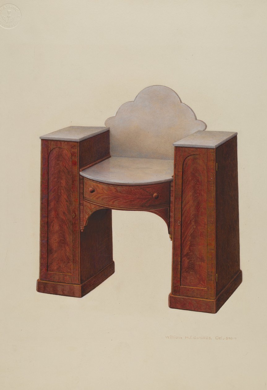 Toaletní stolek, c. 1939. od William H Edwards