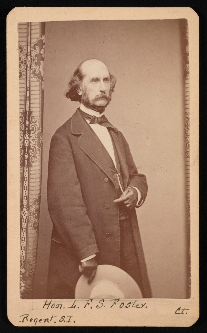 Portrét LaFayette Sabine Foster 1806-1880, mezi 1871 a 1880. od William H Jennings
