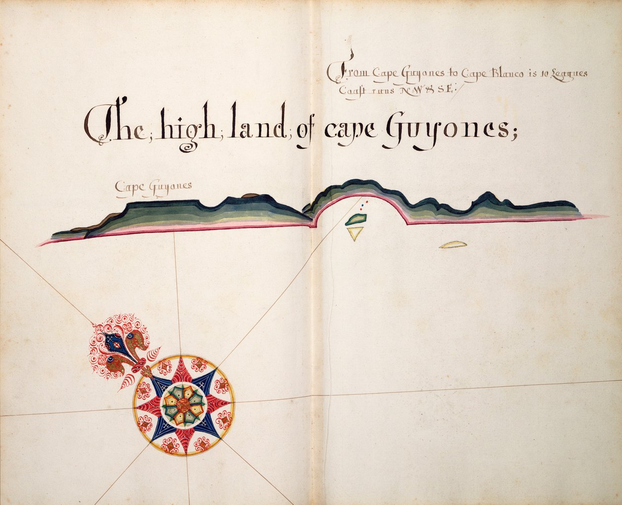 Vysokohorská země Cape Guyones od William Hack
