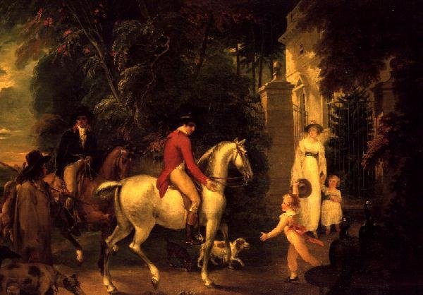 Návrat vévody z Hamiltonu z coursingu od William Hamilton