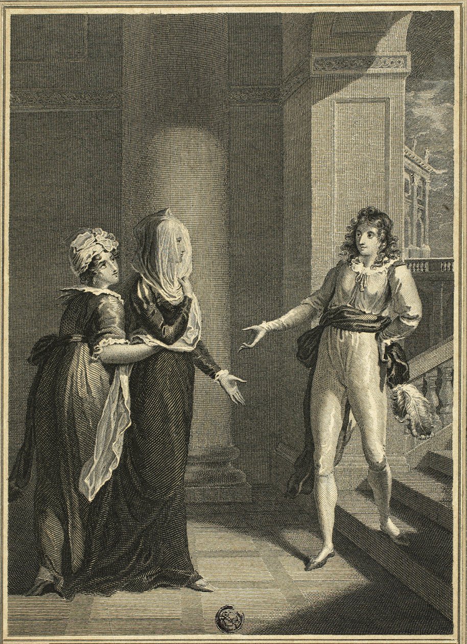 Olivia a Viola od William Hamilton