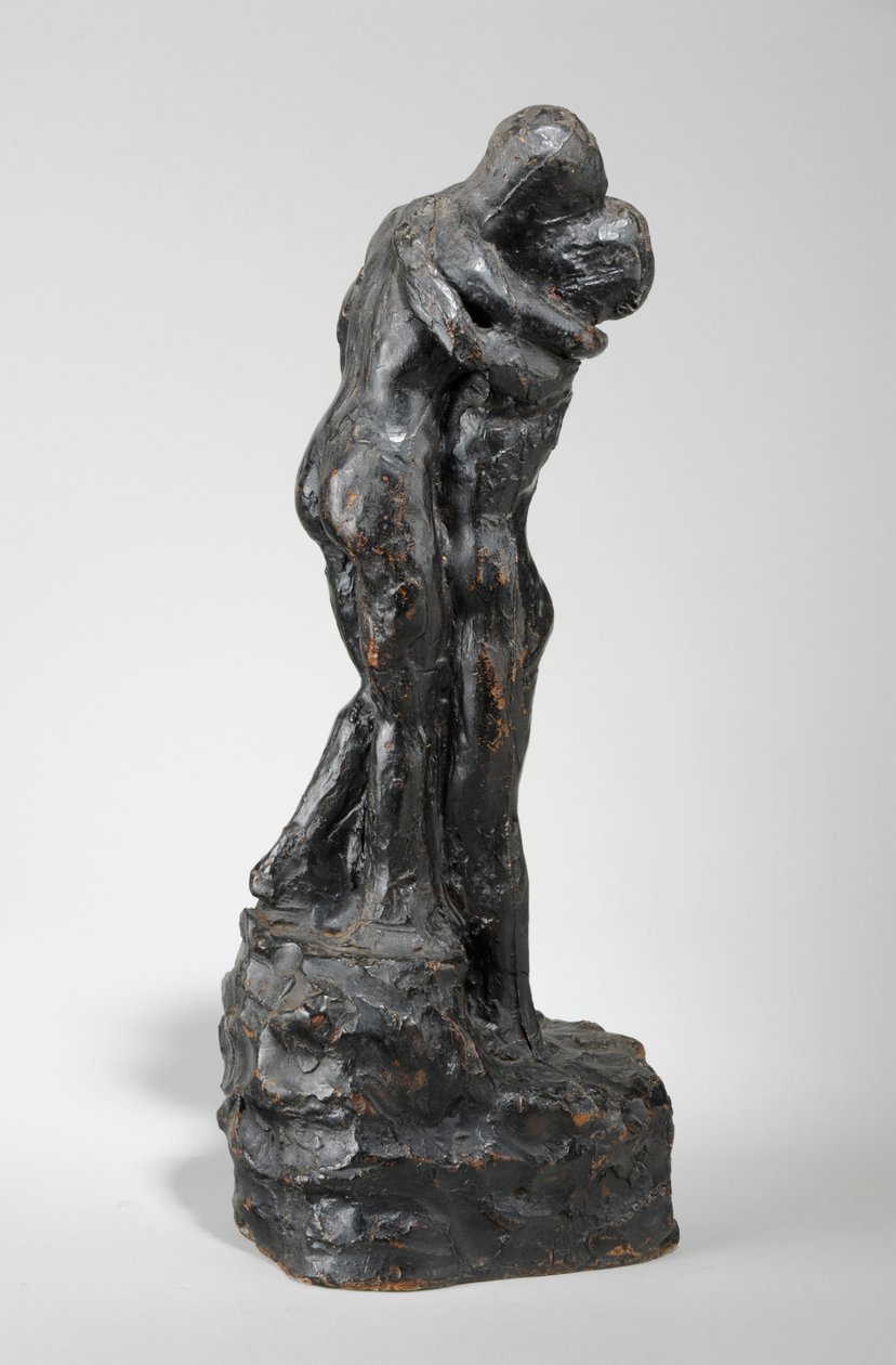 Maquette for The Kiss, c.1916 (malovaná omítka) (viz také 440229) od William Hamo Thornycroft