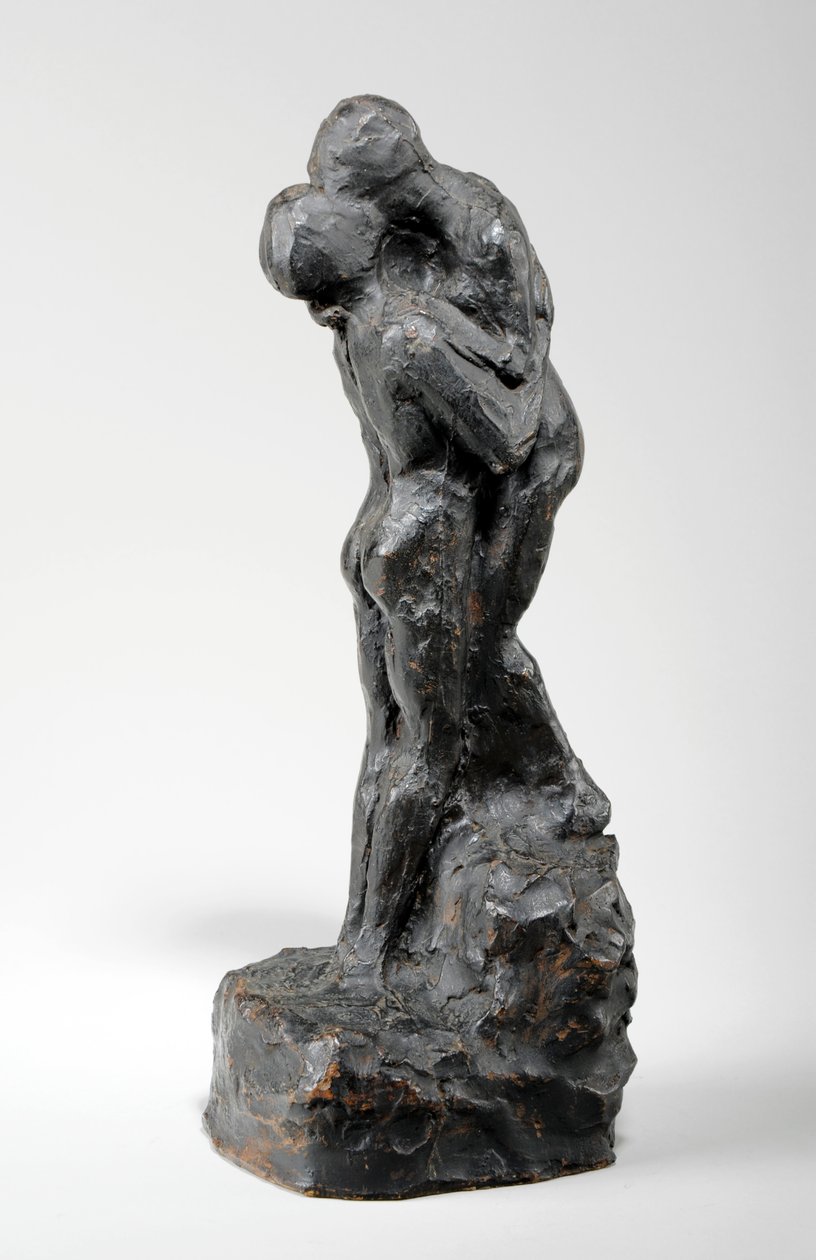 Maquette for The Kiss, c.1916 (malovaná omítka) (viz také 440230) od William Hamo Thornycroft