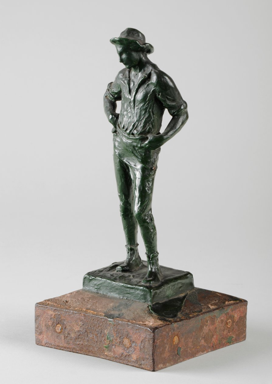 Sekačka, c.1884 (vosk) (viz také 440211) od William Hamo Thornycroft