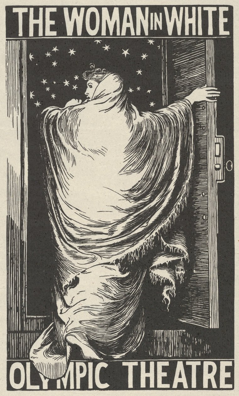 Žena v bílém, 1871. od William Harcourt Hooper