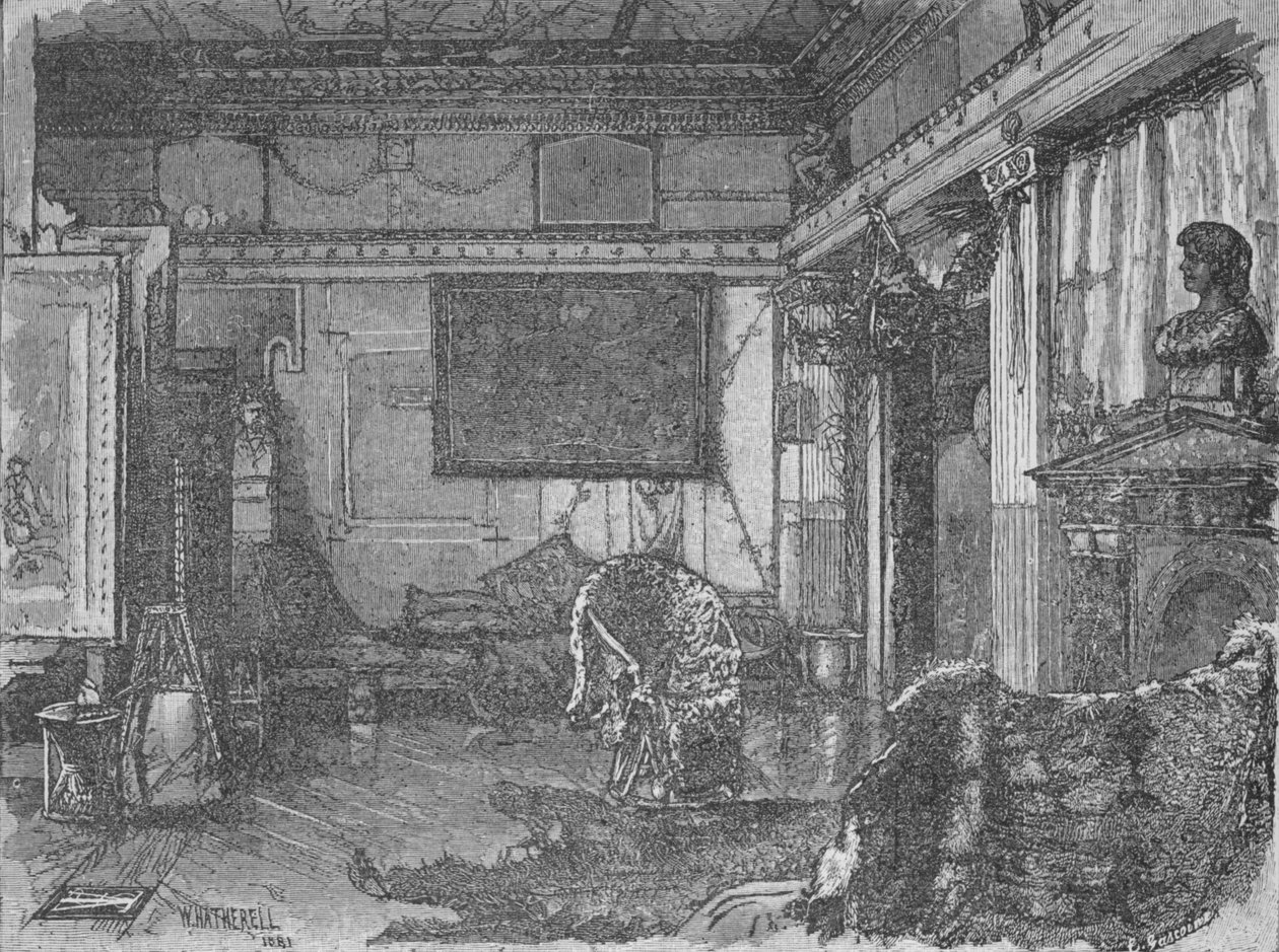 Alma Tademas Bývalé studio, 1890 od William Hatherell