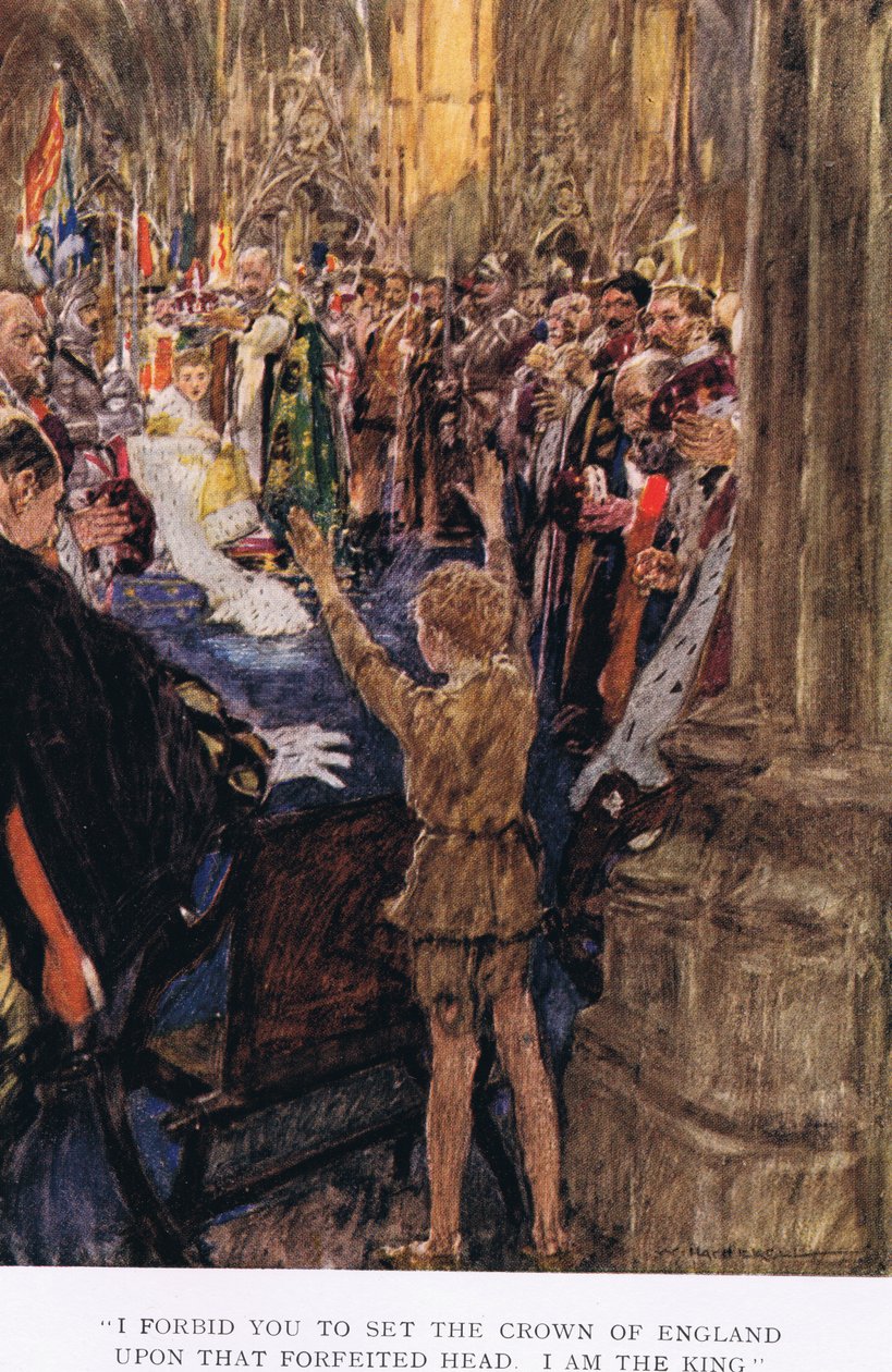 "Zakazuji ti nasadit korunu Anglie na tu propadlou hlavu." od William Hatherell