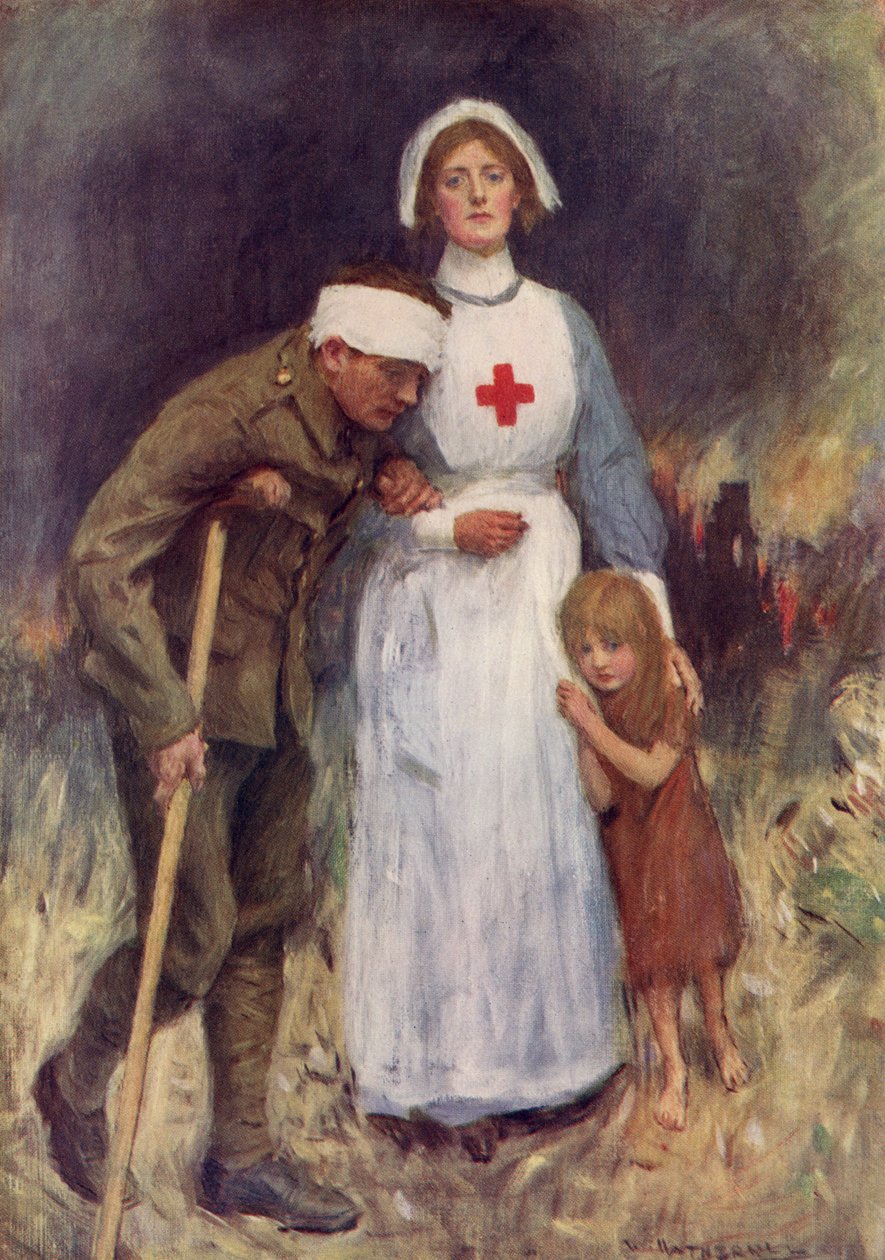Sestra Červeného kříže v 1. světové válce od William Hatherell