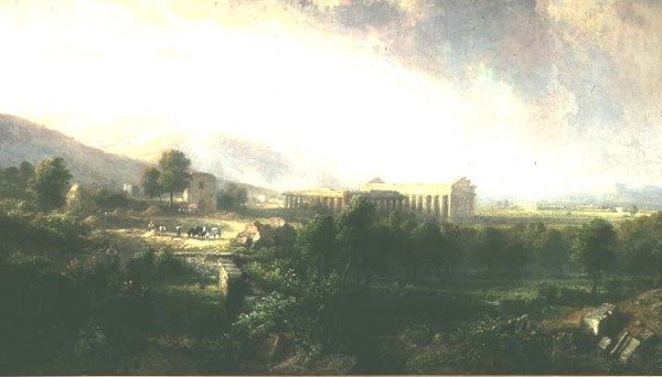 Paestum, Kampánie od William Havell