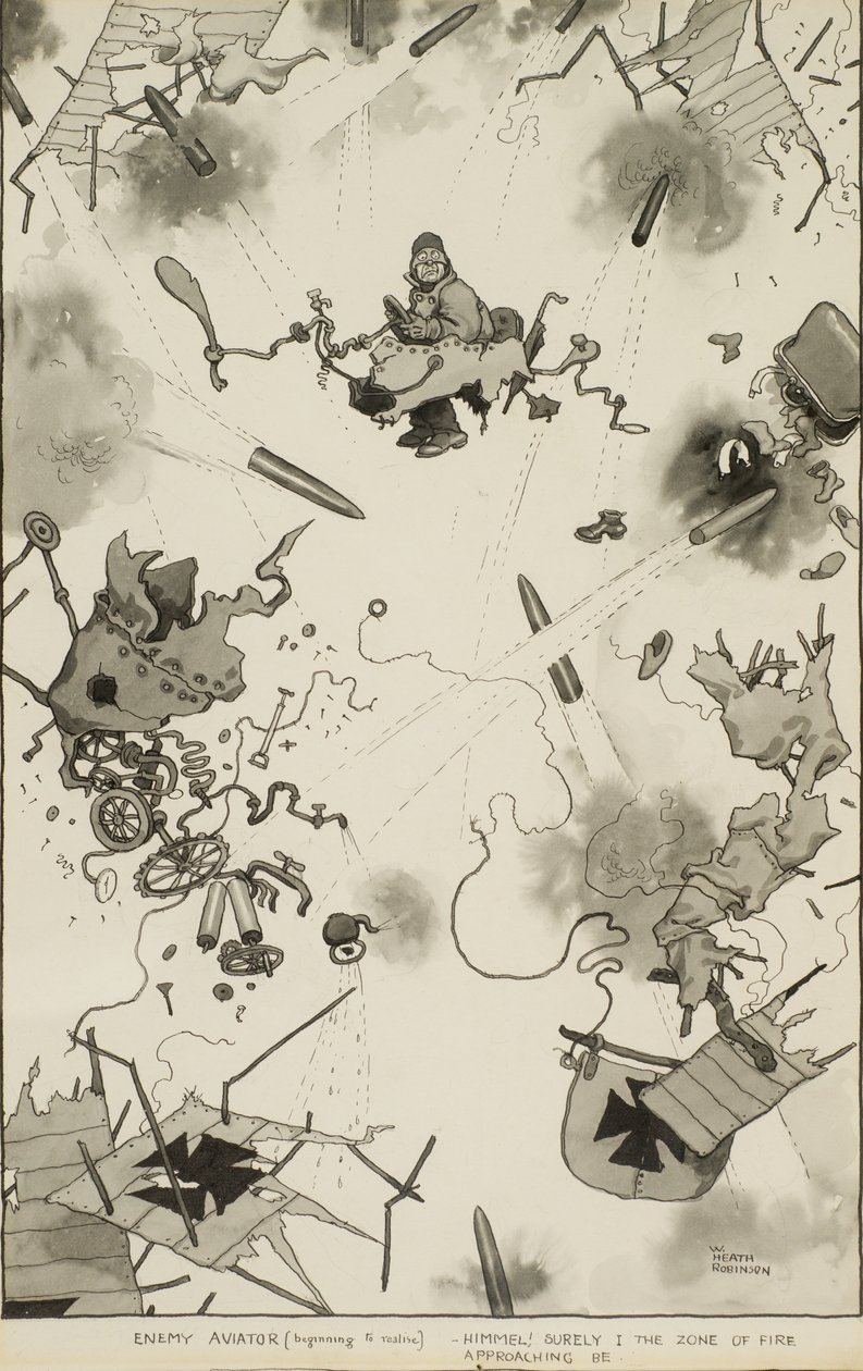 Pěkný závěr, kolem roku 1918 od William Heath Robinson