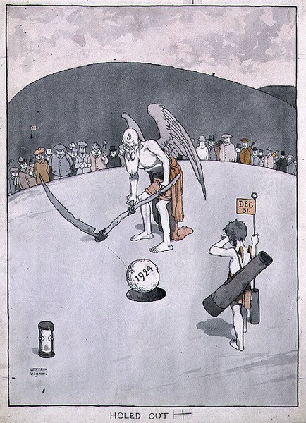 "Holed Out", ilustrace z 