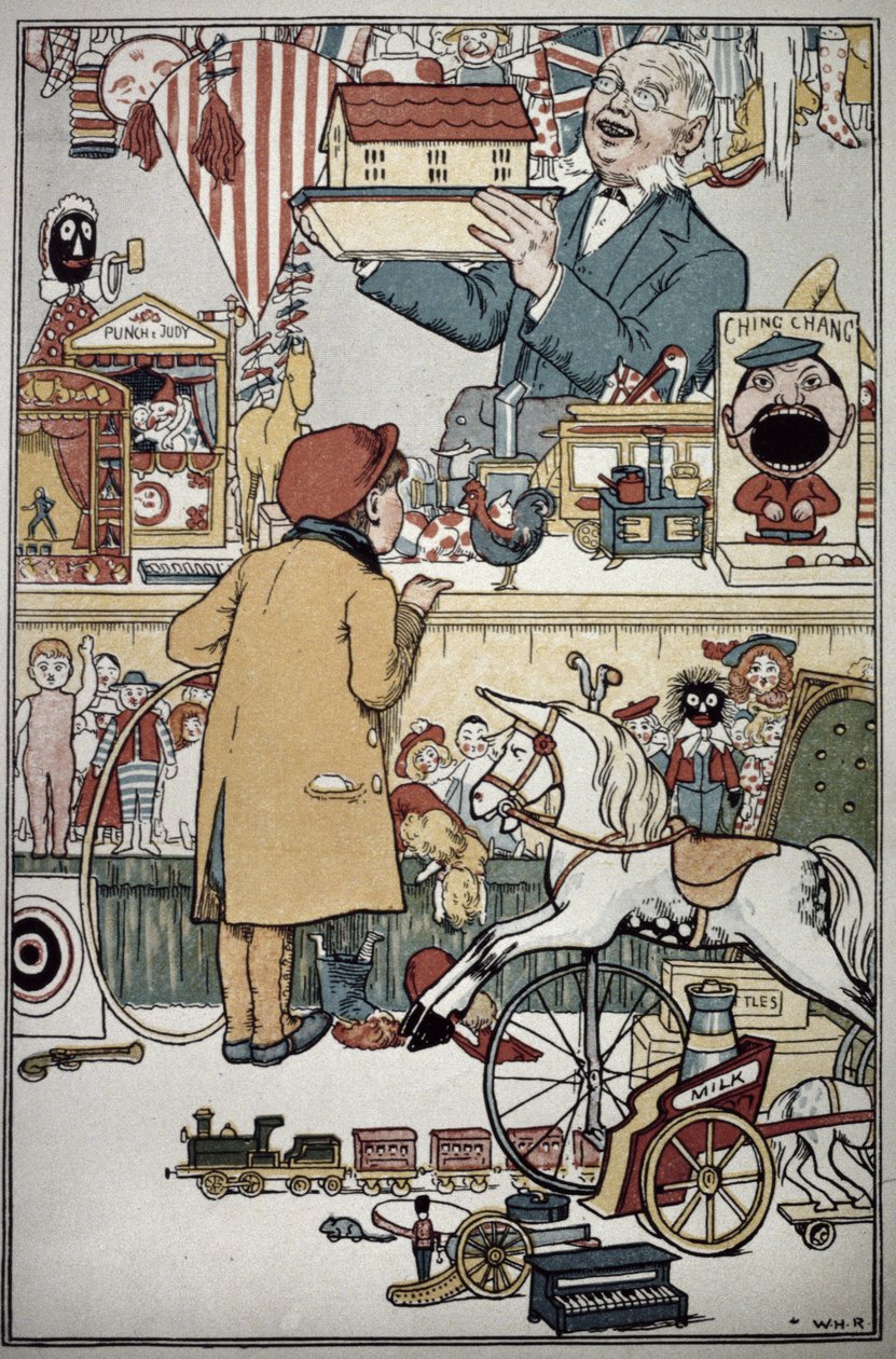 The Toyshop, 1900 (tisk) od William Heath Robinson