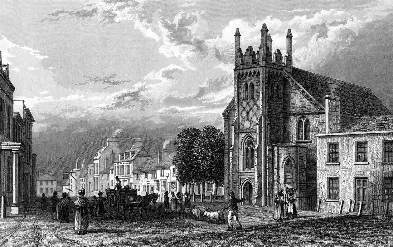 Billericay, Essex, rytý Henry Wallis, 1833 od William Henry Bartlett