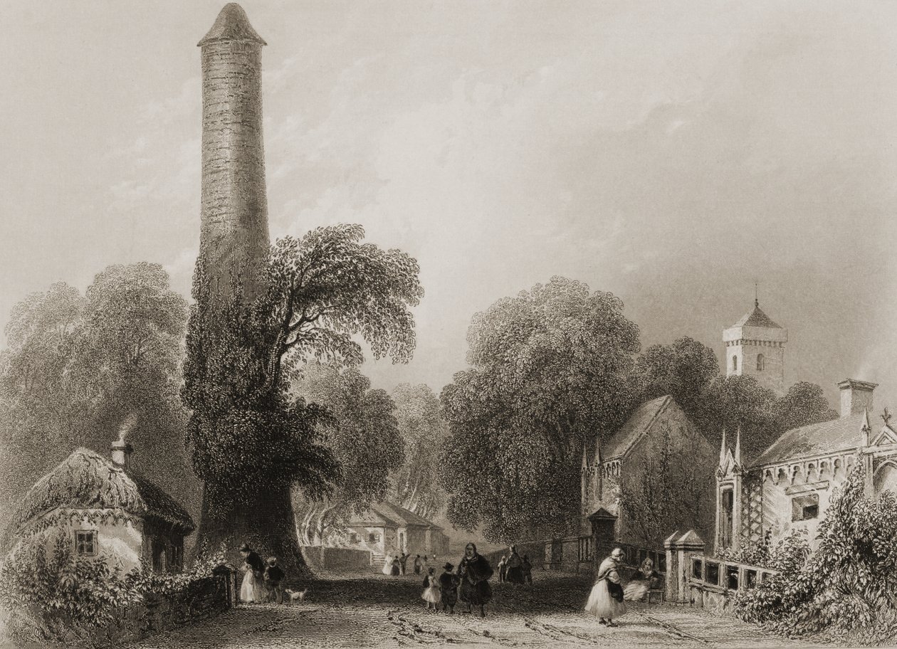 Clondalkin, hrabství Dublin, Irsko, z 