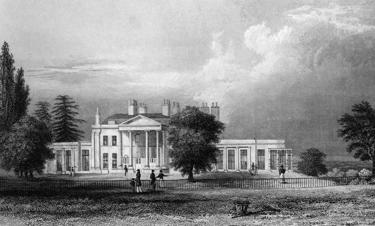 Highlands, Essex, vyryl John Rogers, 1831 od William Henry Bartlett