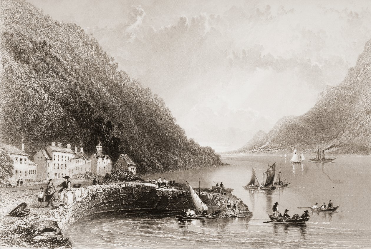 Rosstrevor Pier, County Down, z 