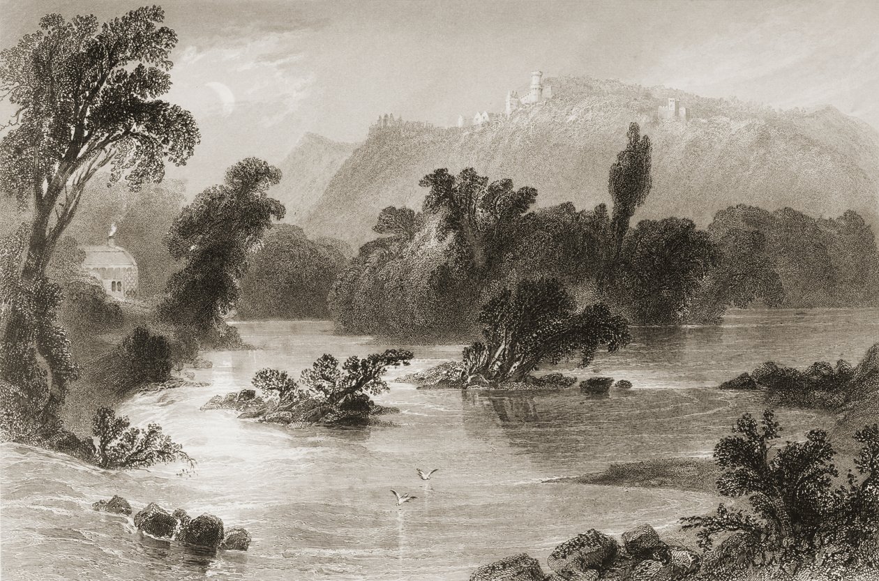 Setkání vody, Vale of Avoca, hrabství Wicklow, z 