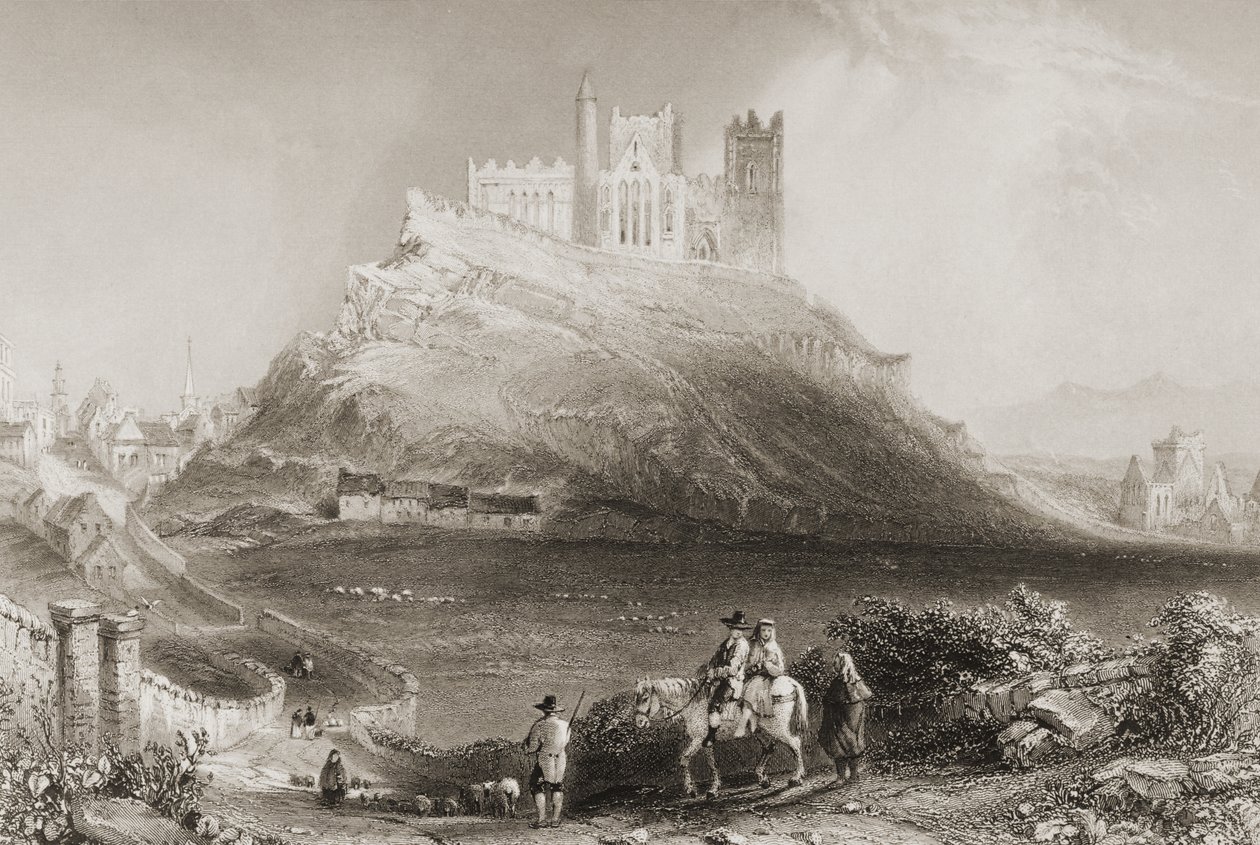 The Rock of Cashel, hrabství Tipperary, Irsko. z 
