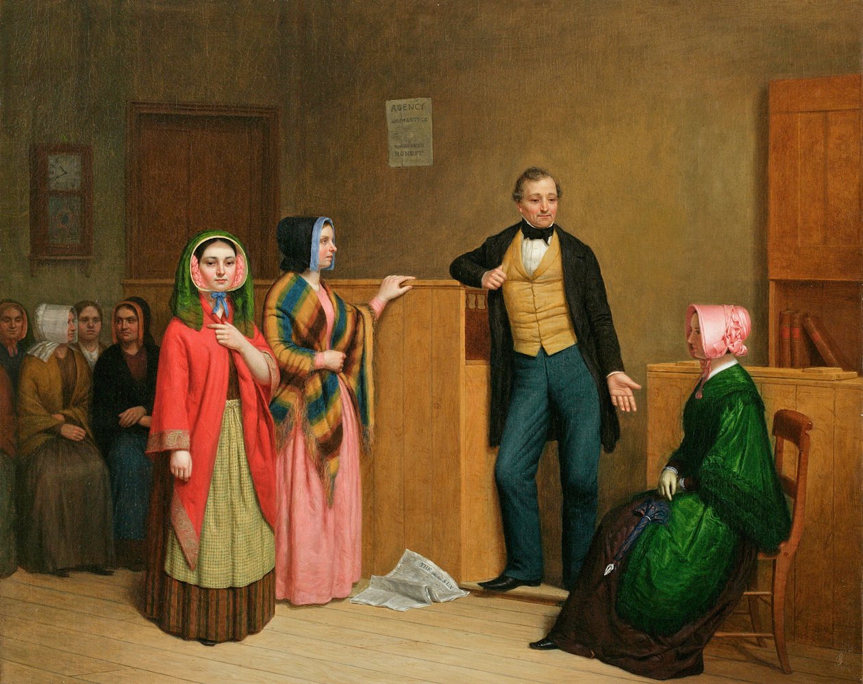 Ženský úřad práce od William Henry Burr