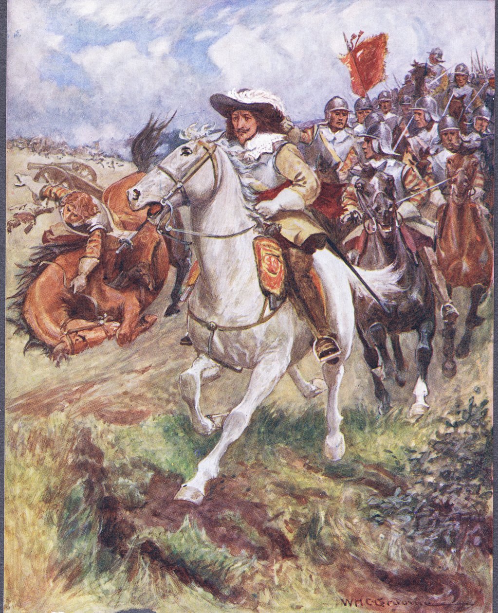Naše kyrysy vtrhly do řad accurstů, ilustrace z 