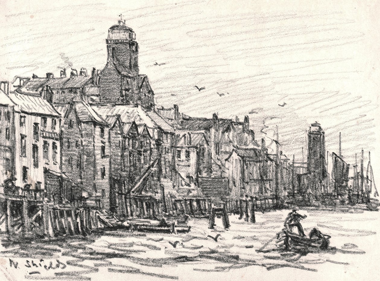 North Shields (uhl na papíře) od William Henry Charlton