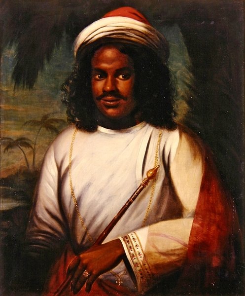 Portrét indického prince od William Henry Florio Hutchinson