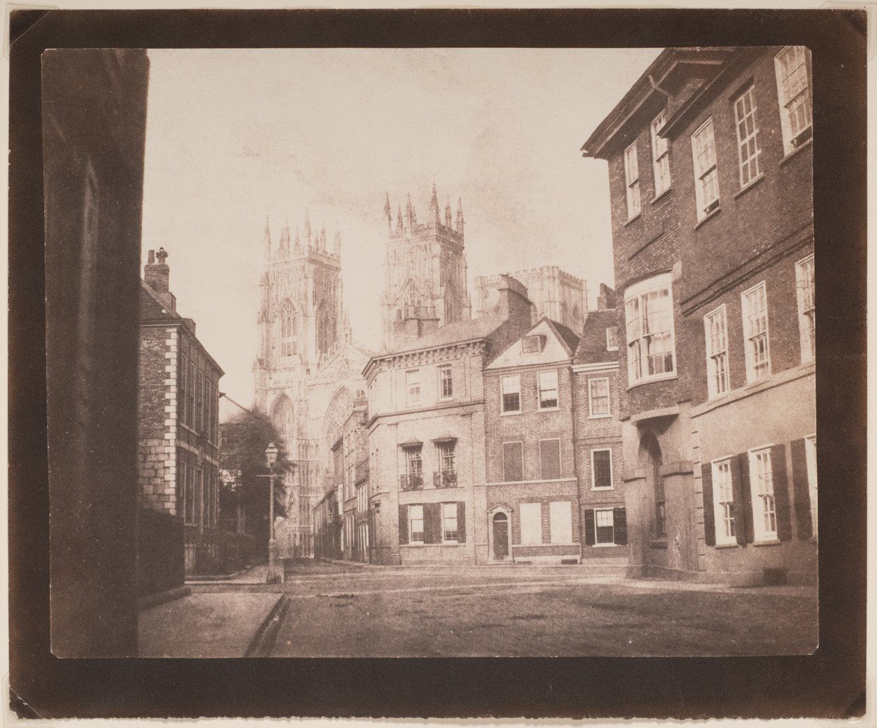 Scéna v Yorku - York Minster z Lop Lane od William Henry Fox Talbot