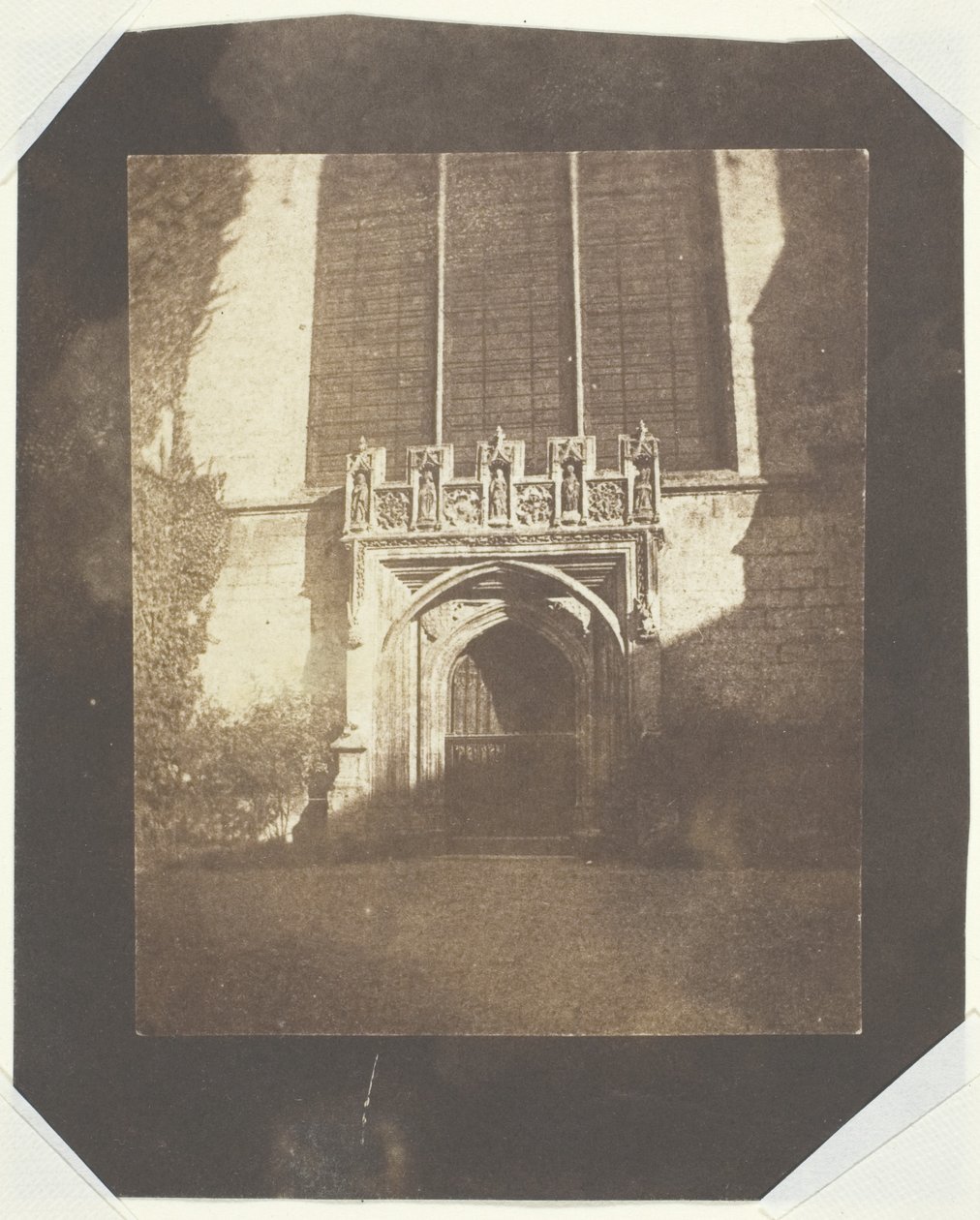Starobylé dveře, Magdalen College, Oxford od William Henry Fox Talbot