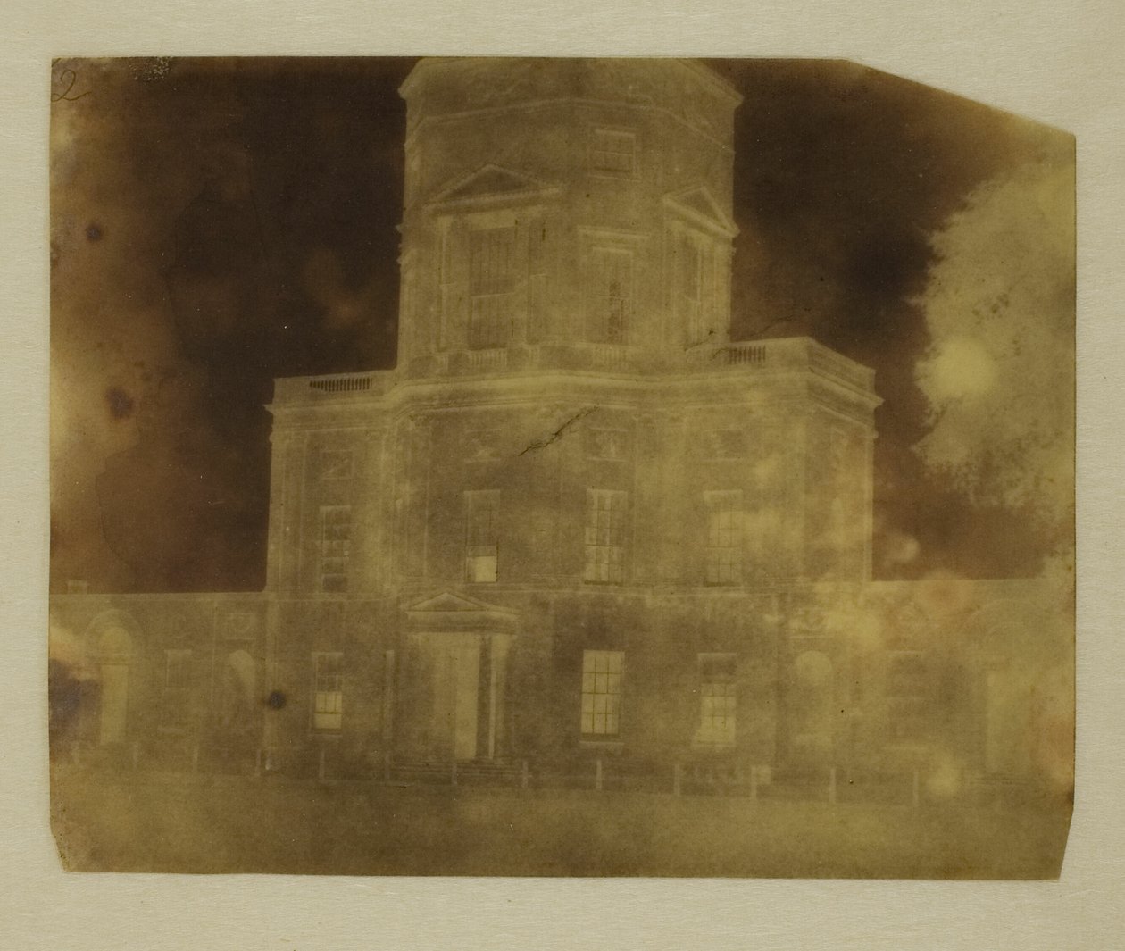 Základna Radcliffovy knihovny, Oxford od William Henry Fox Talbot
