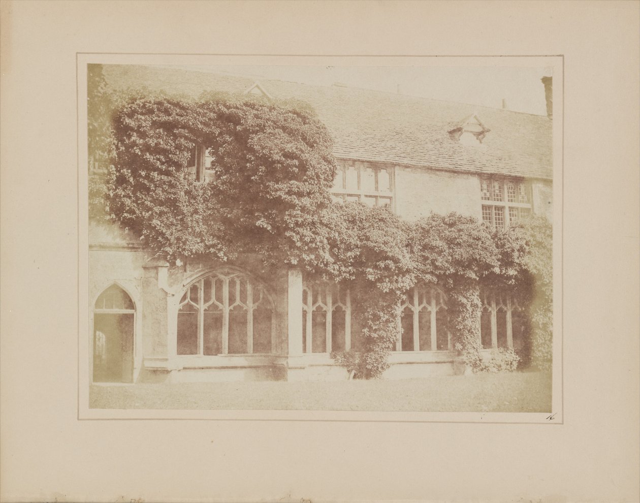Křížová chodba opatství Lacock od William Henry Fox Talbot
