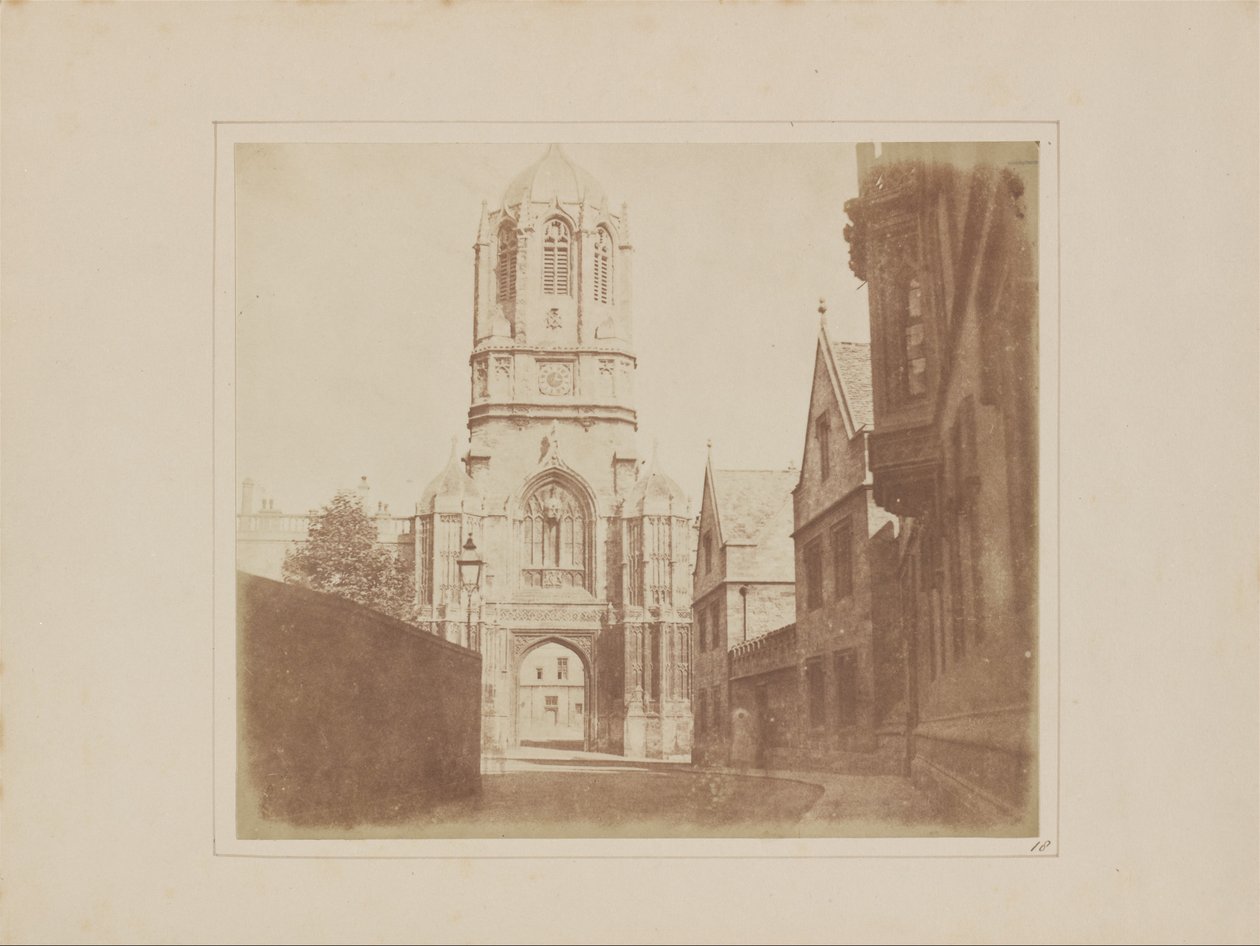 Brána Christchurch od William Henry Fox Talbot