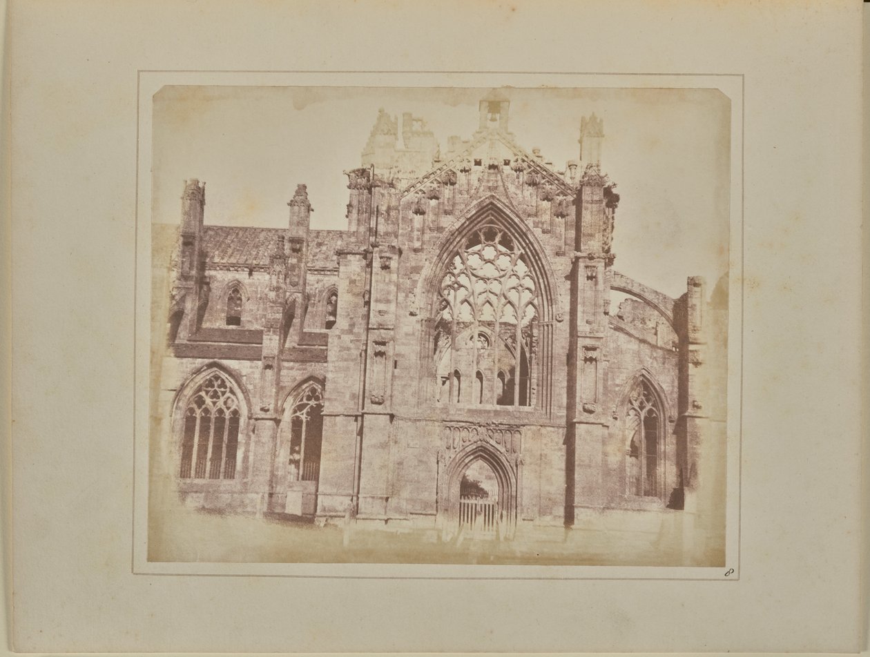 Opatství Melrose od William Henry Fox Talbot