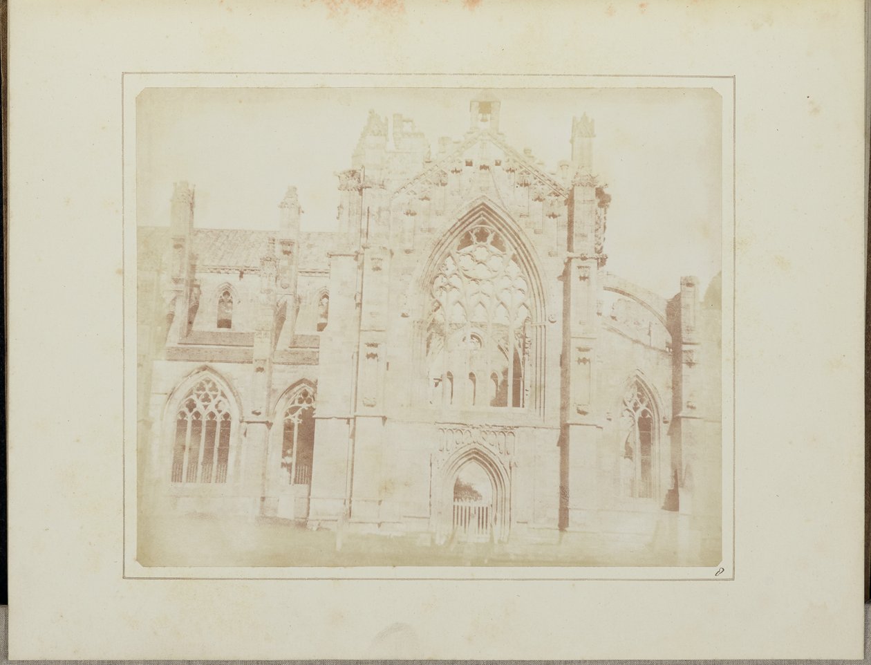 Opatství Melrose od William Henry Fox Talbot