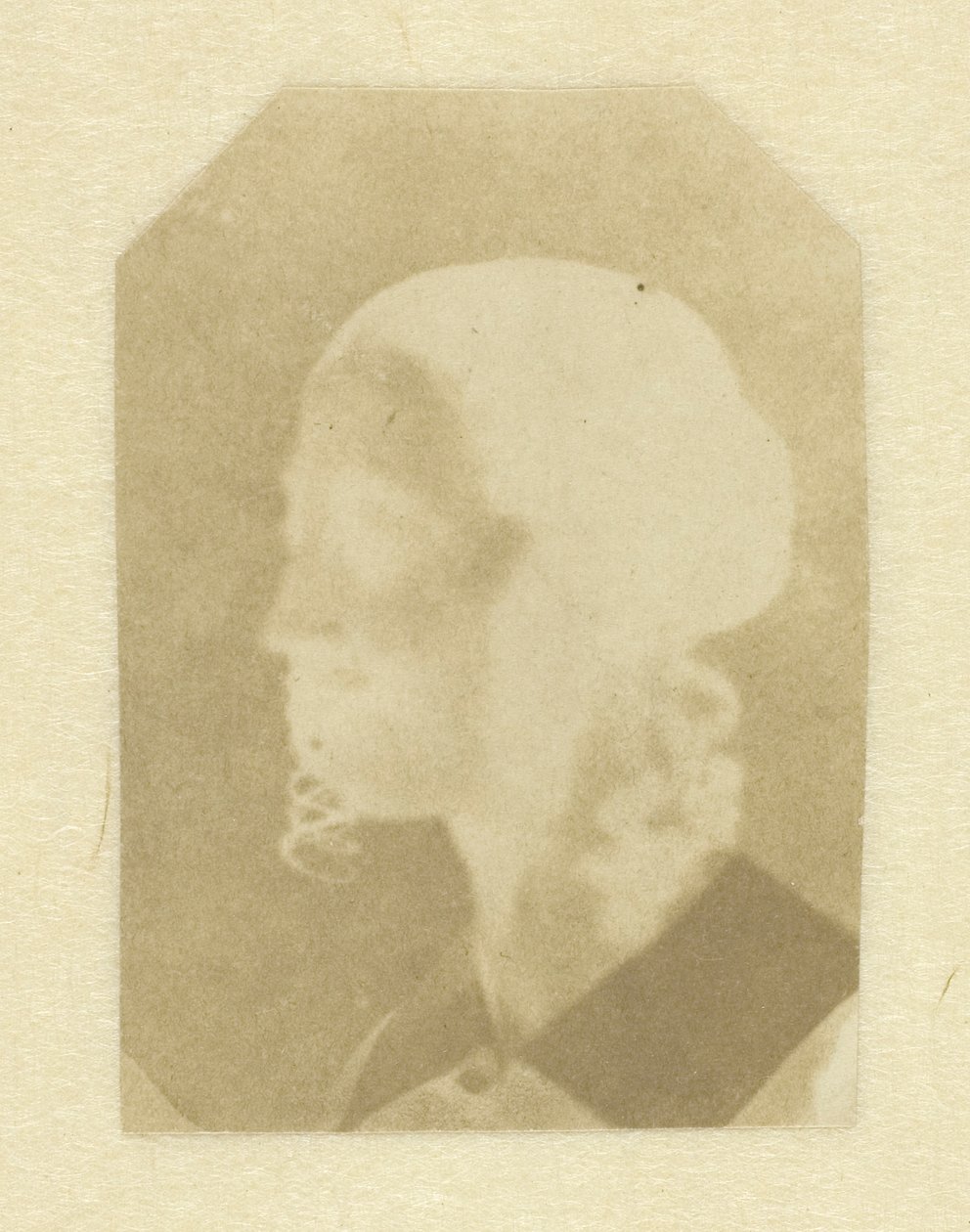 Portrét Talbotovy manželky (Constance) nebo nevlastní sestry (Caroline či Horatia) od William Henry Fox Talbot