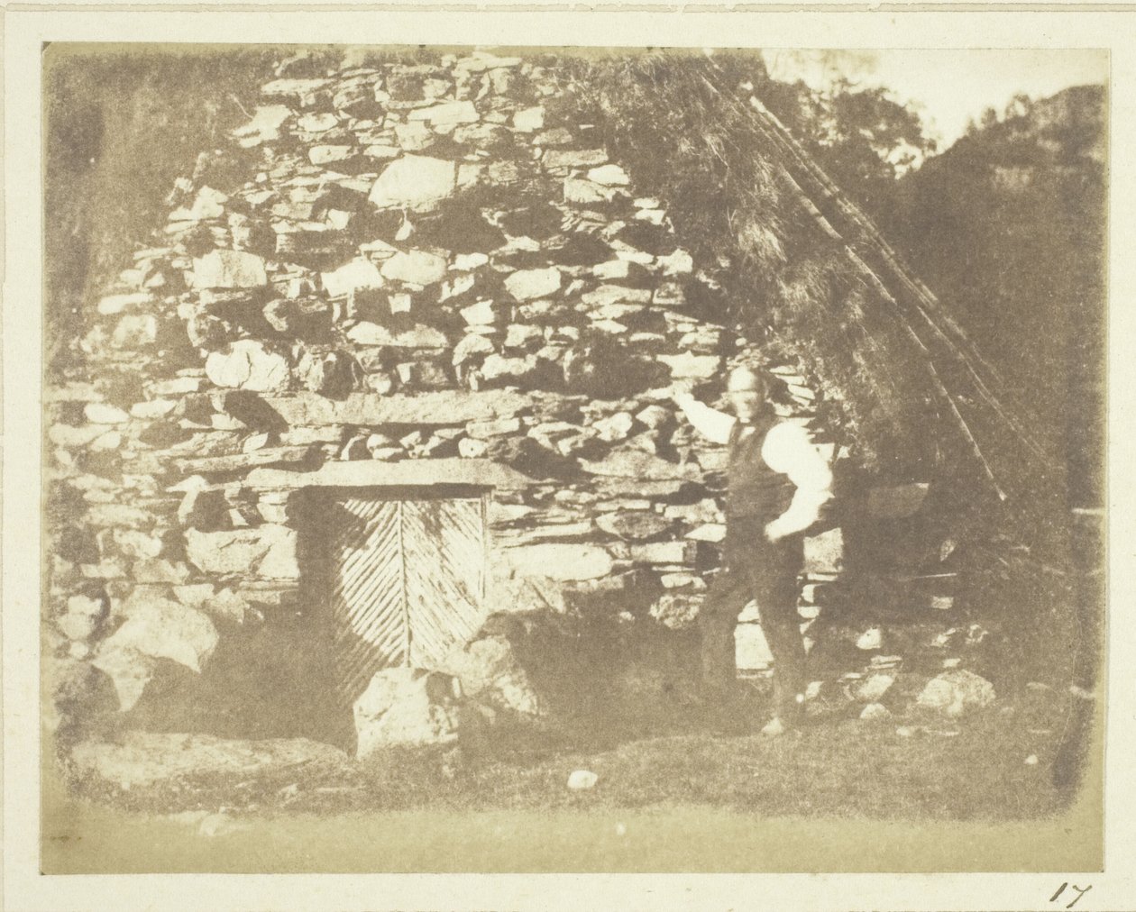 Krajina jezera Loch Katrine od William Henry Fox Talbot